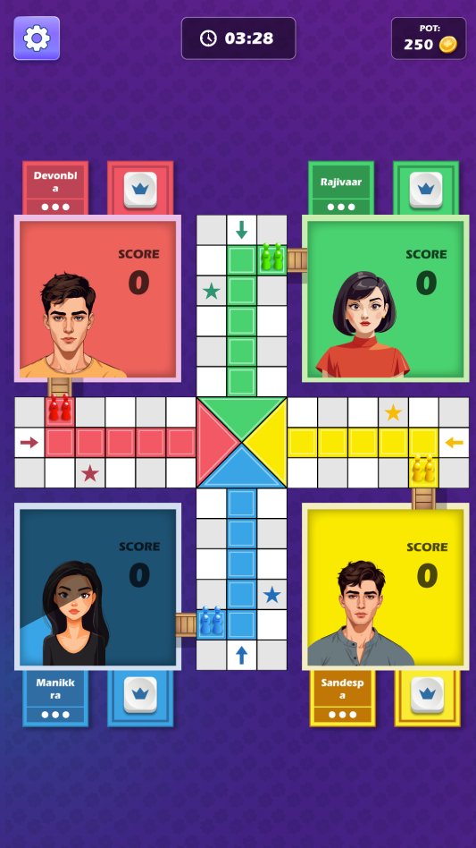 Strategize and move your tokens to the home